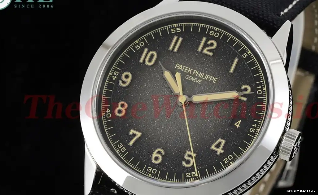 SS Black Num 324SC - Patek Calatrava NY HKF Philippe 5226 0317