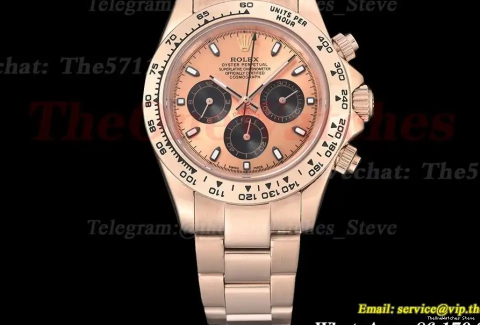 Black RG Gold Daytona A3836 RG 40mm GDF 0318