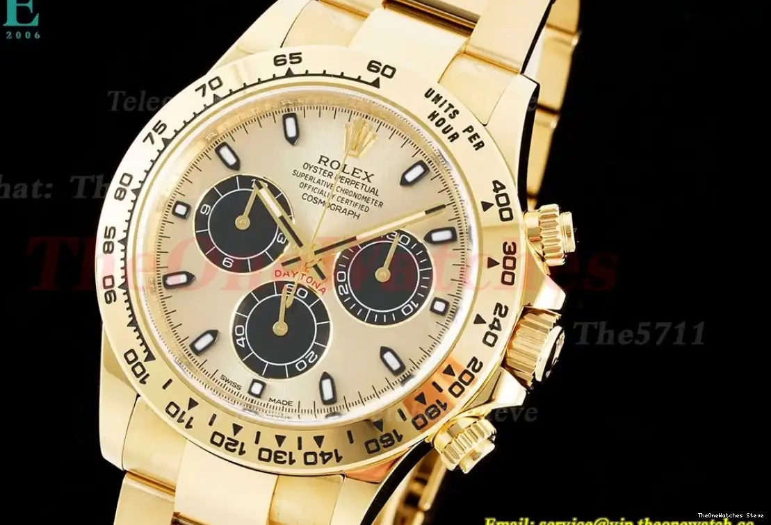 YG Stk YG 40MM 116508 Daytona Clean Gold DD4130 0313