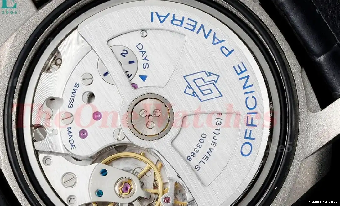 P9011 PAM1279 Blue LE GMT 42mm Dial Luminor VSF TI 0316