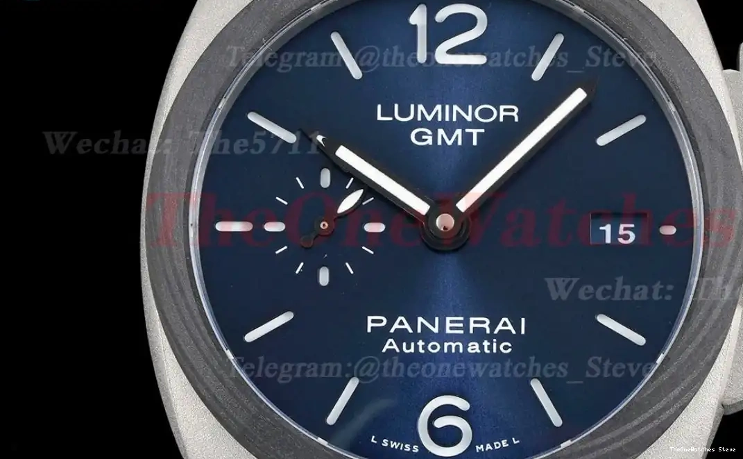 P9011 PAM1279 Blue LE GMT 42mm Dial Luminor VSF TI 0316