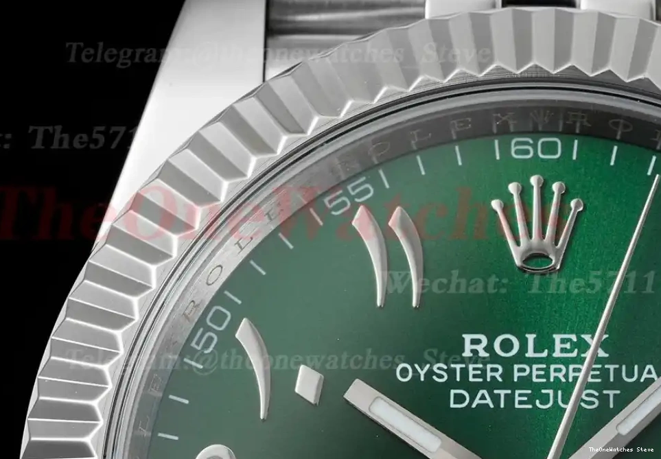 A3235 904L Jubilee Green 41mm SS Dial SS DIW Datejust  0318