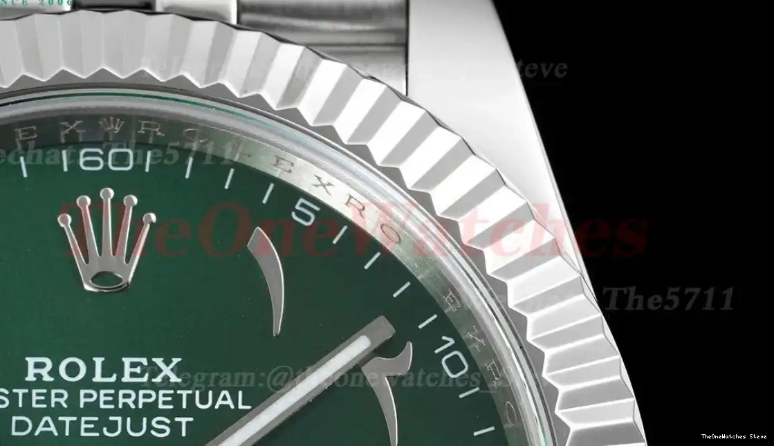 A3235 904L Jubilee Green 41mm SS Dial SS DIW Datejust  0318