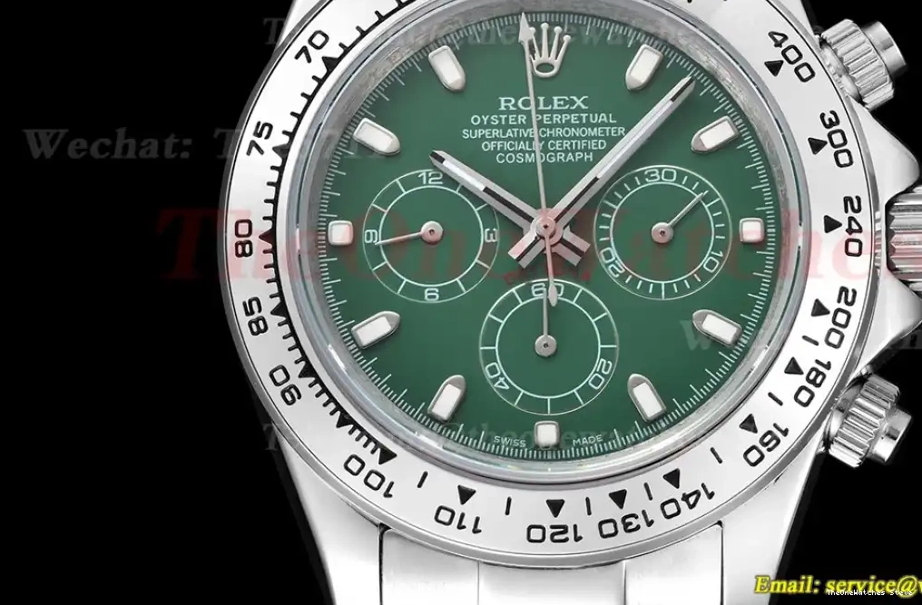 Daytona GDF GreenDial SS A3836 40mm SS 0318