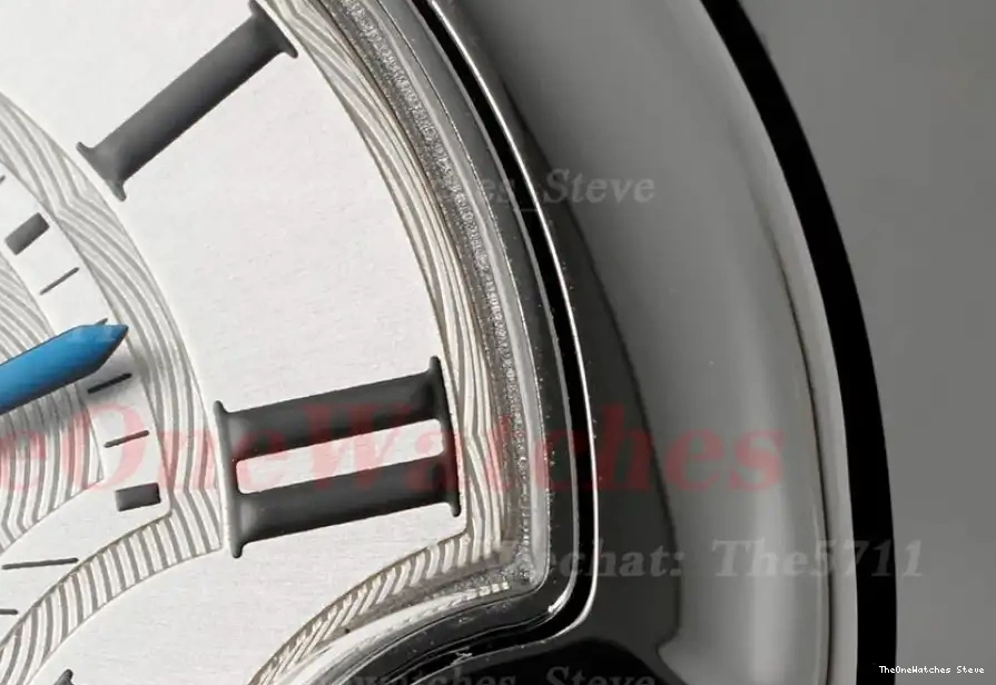 Cartier A076 Ballon Bleu SS V6F White 33mm Dial SS De 0316