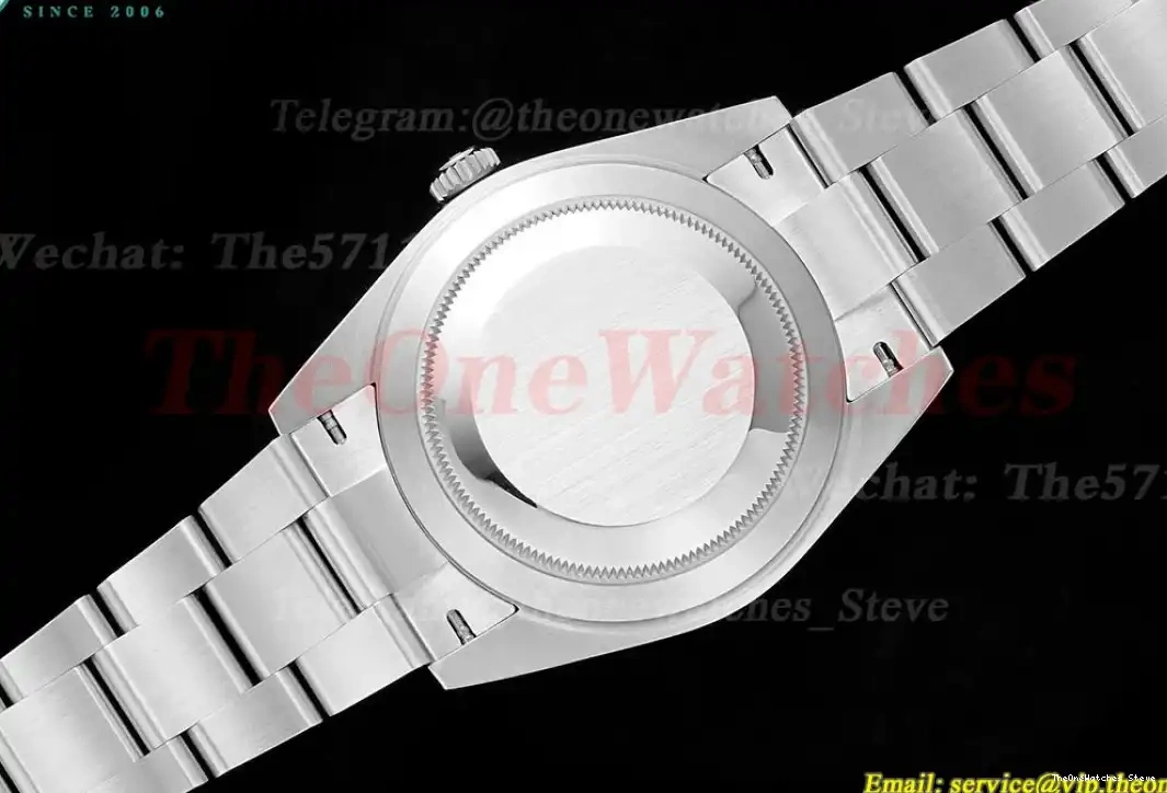 SH3235 Dia SS Oys Datejust Clean SS 126334 Black 41mm 0319